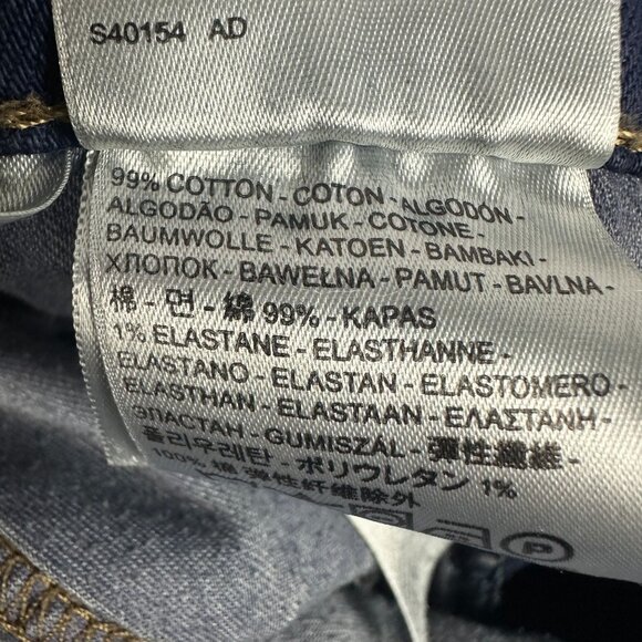 Levis 514 Blue Denim Jeans Mens Size 33 x 32 - Picture 6 of 8